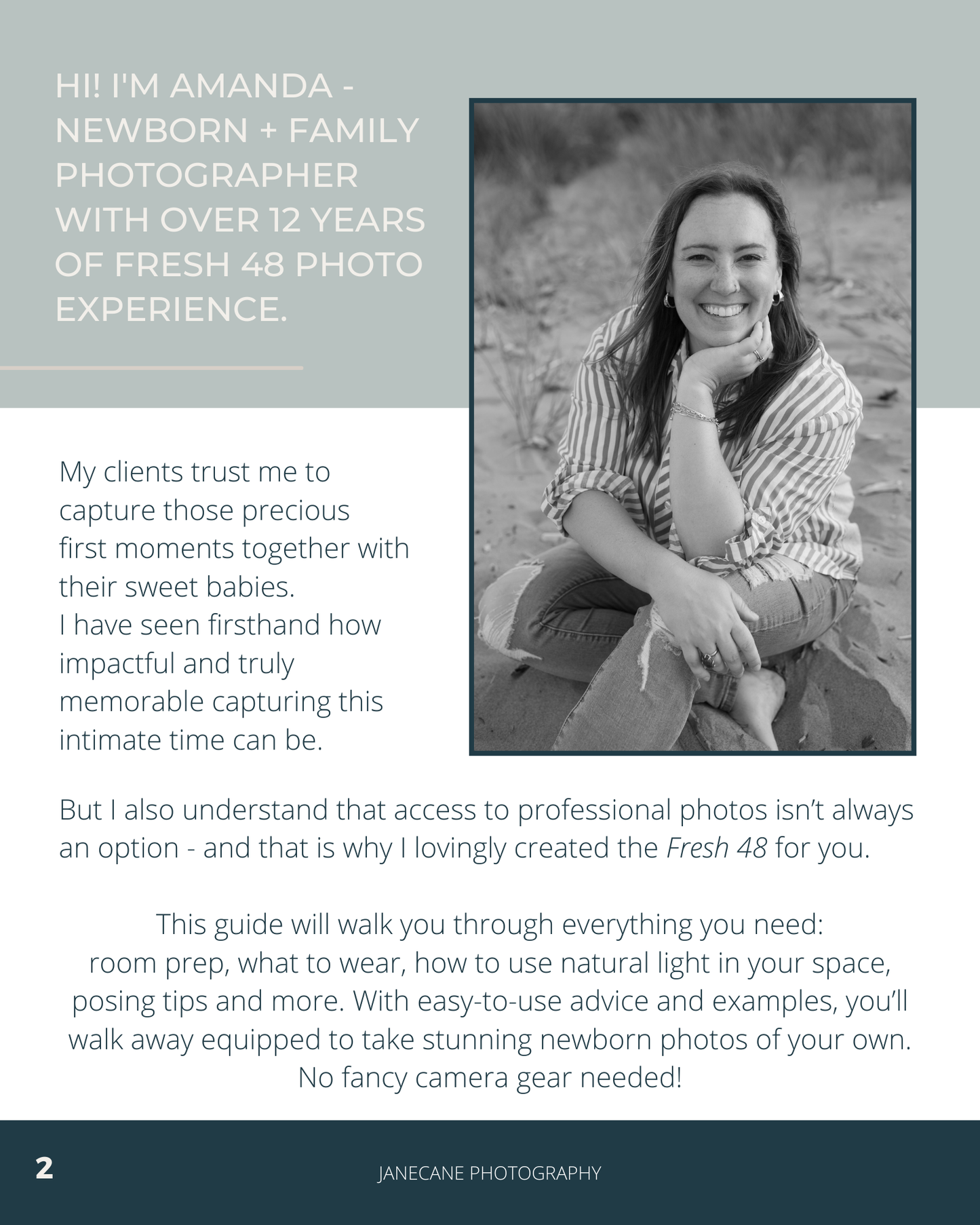 The Fresh 48 Guide ✨ A DIY photo guide for new parents | Instant PDF Download